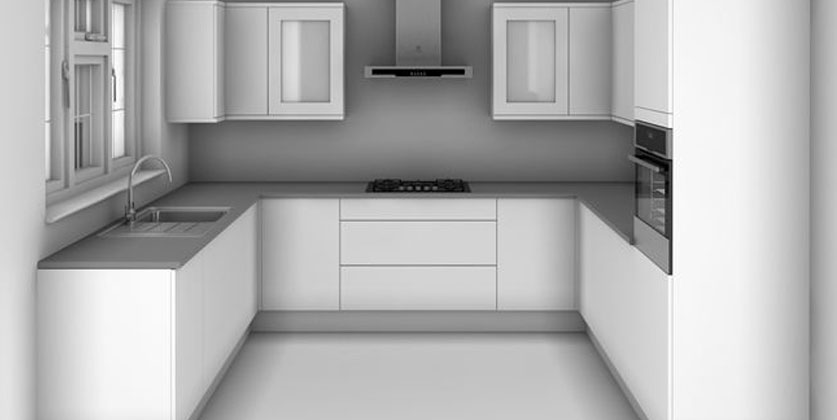 U Shape Kitchen